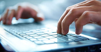 Hands on Computer Keyboard