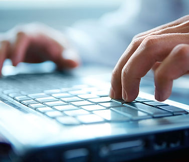 Hands on Computer Keyboard