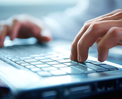 Hands on Computer Keyboard