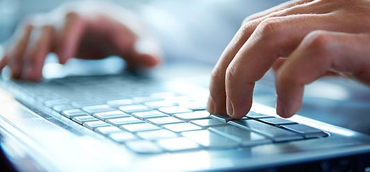 Hands on Computer Keyboard
