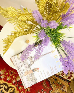 Paris - Recepção Vaso e Revista