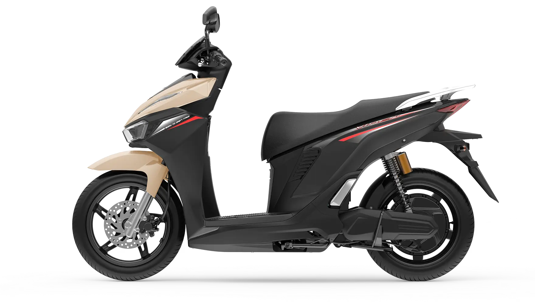 VinFast Viper Beige Black E-Motorcycles by Multibikes Corporation
