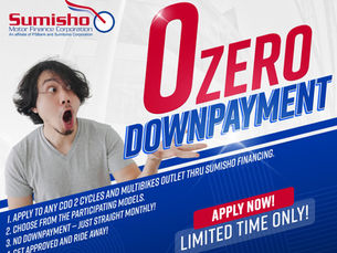 ZERO Downpayment with Sumisho Financing
