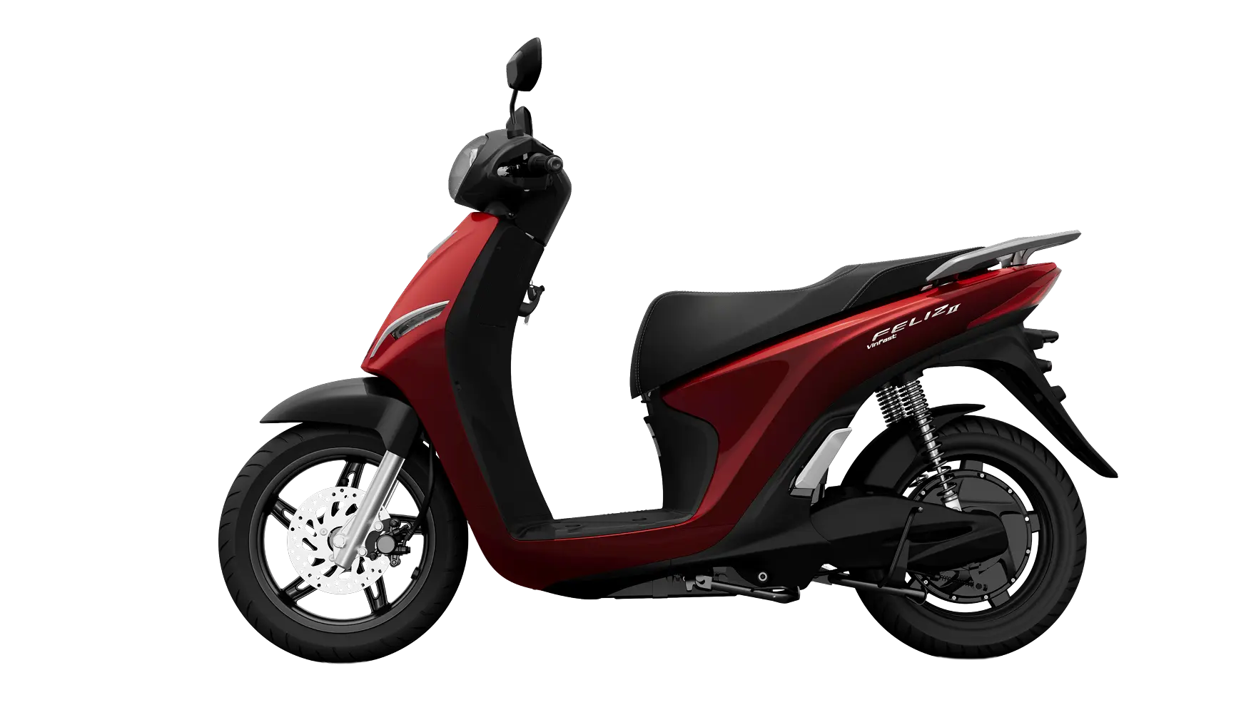 VinFast Feliz II Red E-Motorcycles by Multibikes Corporation