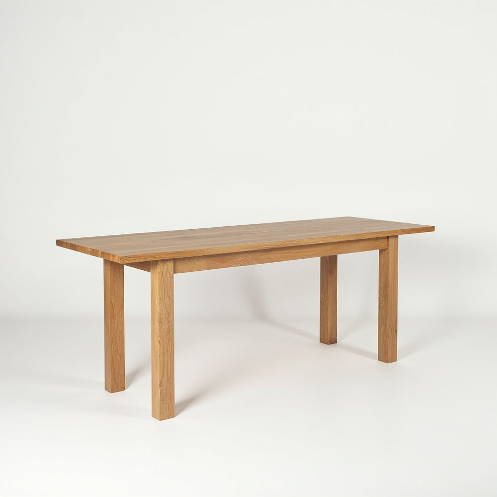Solid Oak Dining Table