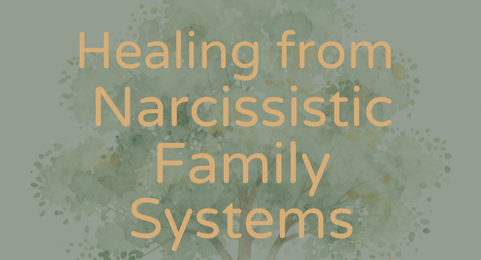 Adult Children of Narcissists & Antagonistic Family Systems