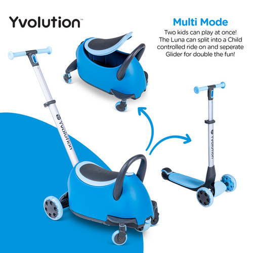 Yvolution Ride On Luna 3in1 | Yvolution