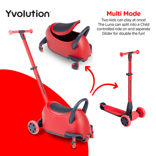 Yvolution Ride On Luna 3in1 | Yvolution