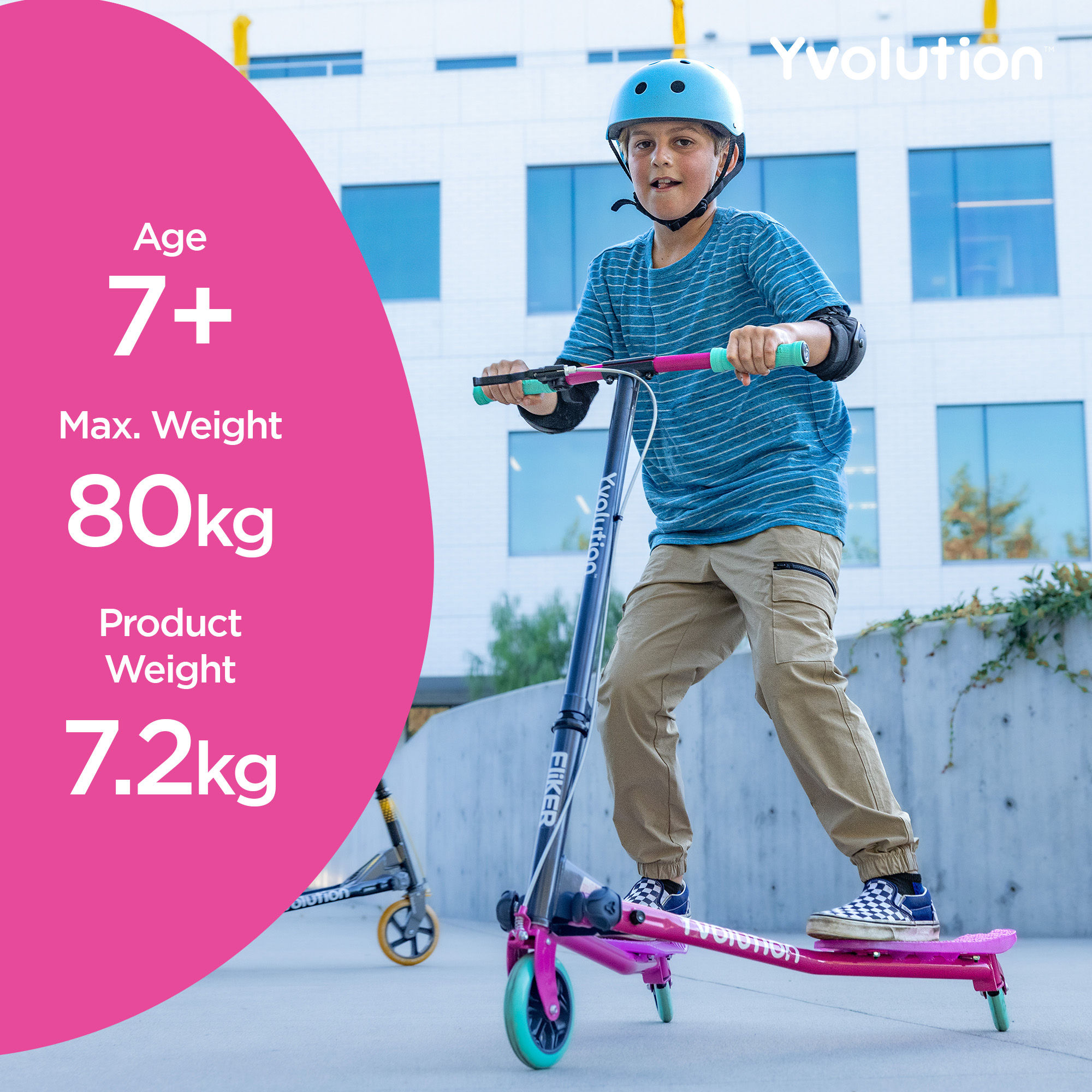 Fliker A3  キックボード Amazon.co.jp: Yvolution Fliker A3 キックスクーター 子供用 3輪