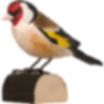 DecoBird, Stiglitz, Wildlife Garden, Holzdeko, Holzvogel