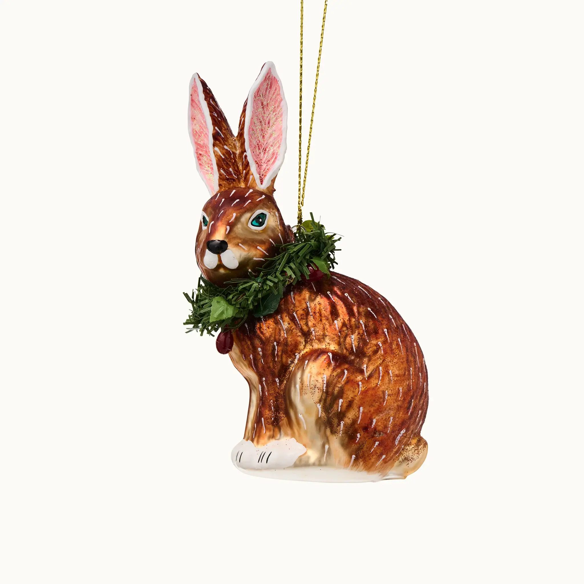 Glasanhänger, Osterhase, by Vivi