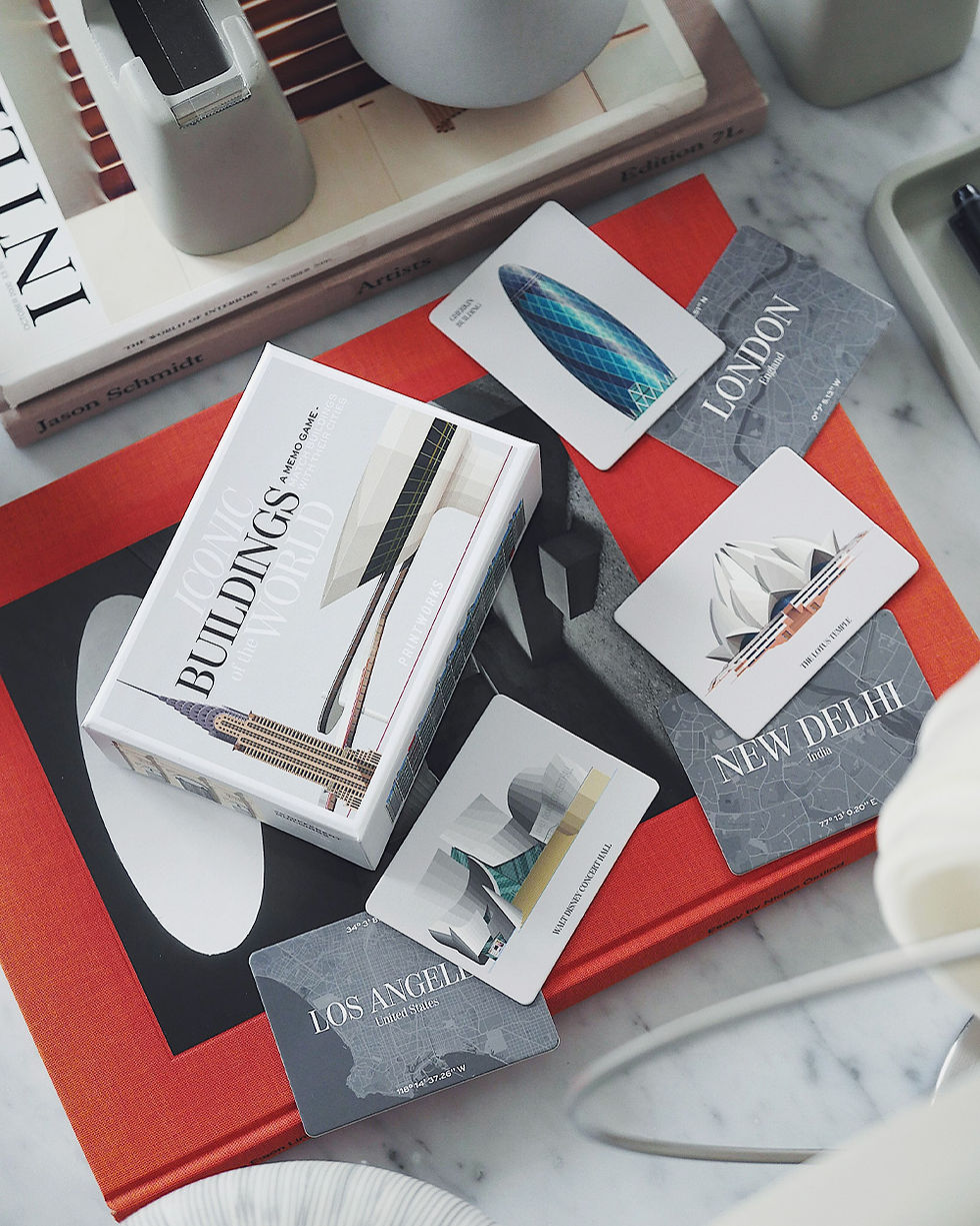 Printworks, Spiele, Memospiel, besondere Geschenke,