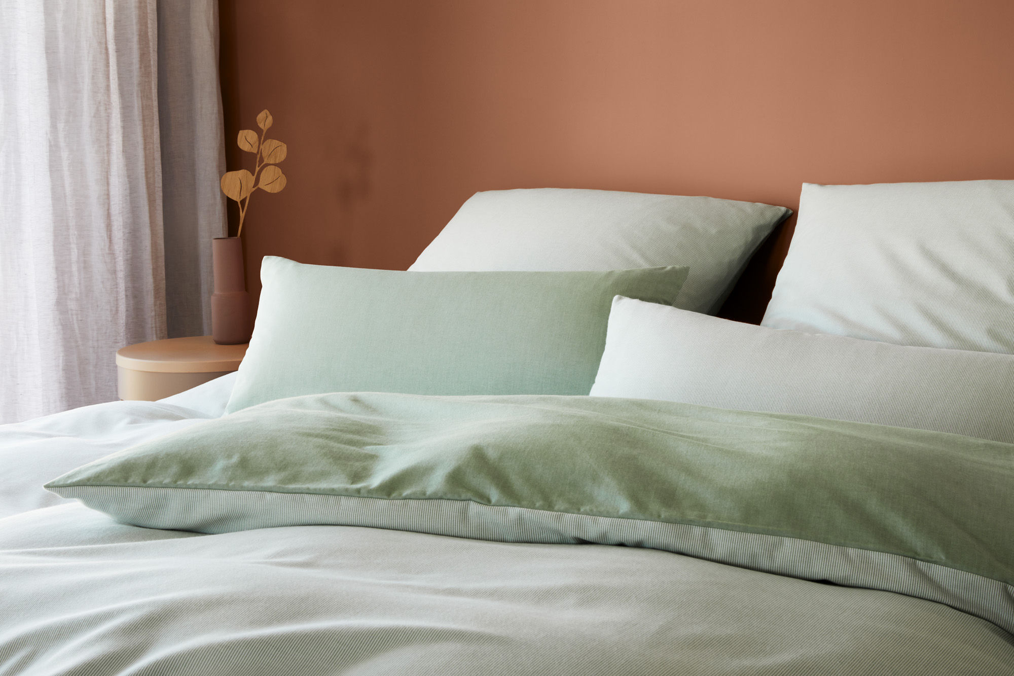 Soft Flanell Bettwäsche, Tender, elegante, Bieberbettwäsche, warme Bettwäsche