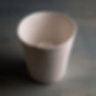 Kerzenhalter Fifo Pot - Klatt Objects - Knochenporzellan