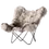 Miniaturbild: Butterflychair, Island Mariposa, Cuero, Schaffell, Maison Freesenburg
