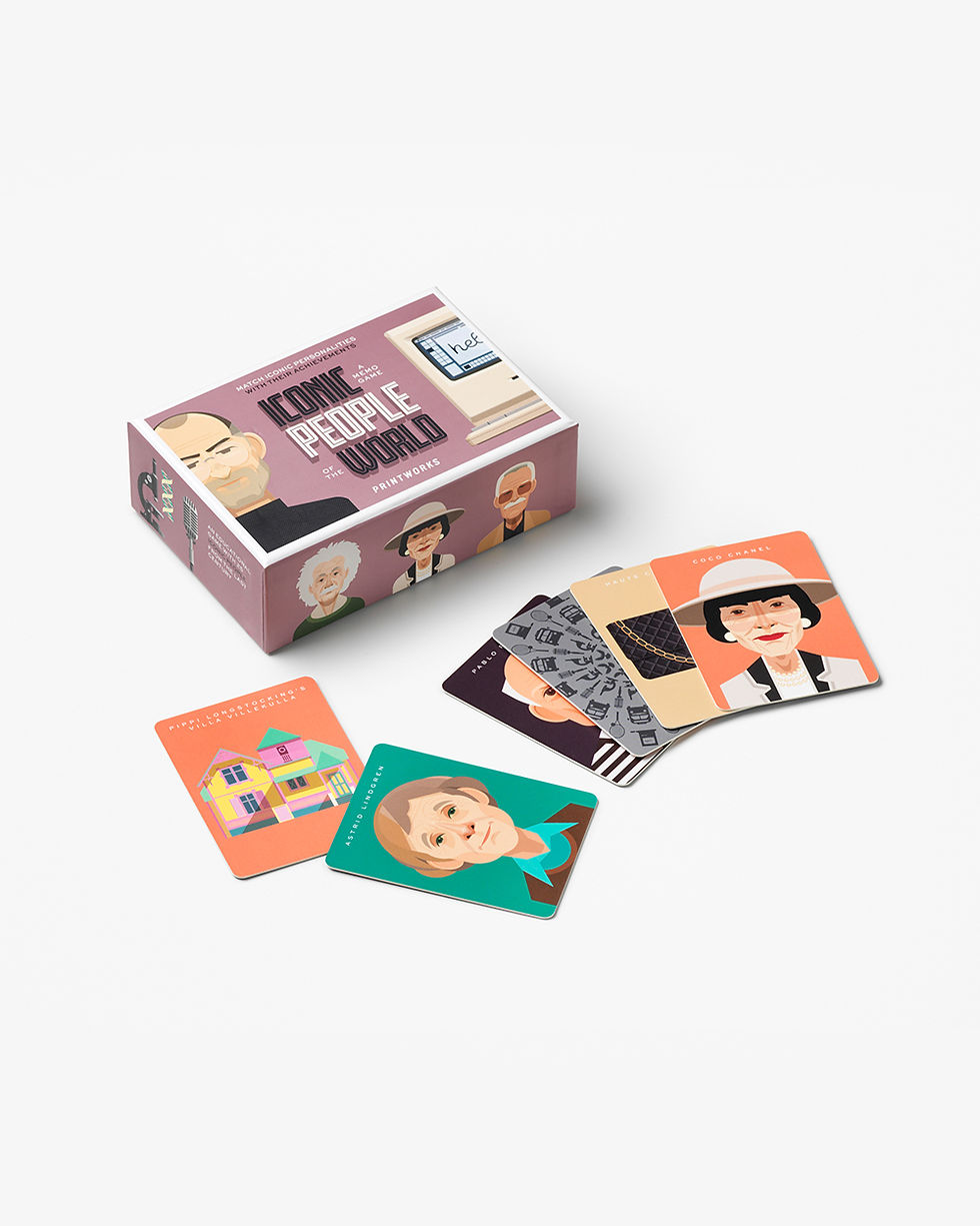 Miniaturbild: Printworks, Spiele, Memospiel, besondere Geschenke,