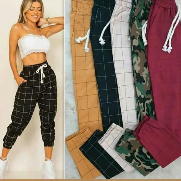 Calça jogger bengaline