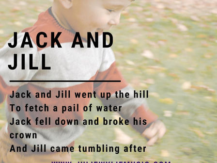 Why Jack and Jill Matters! | Musical Play