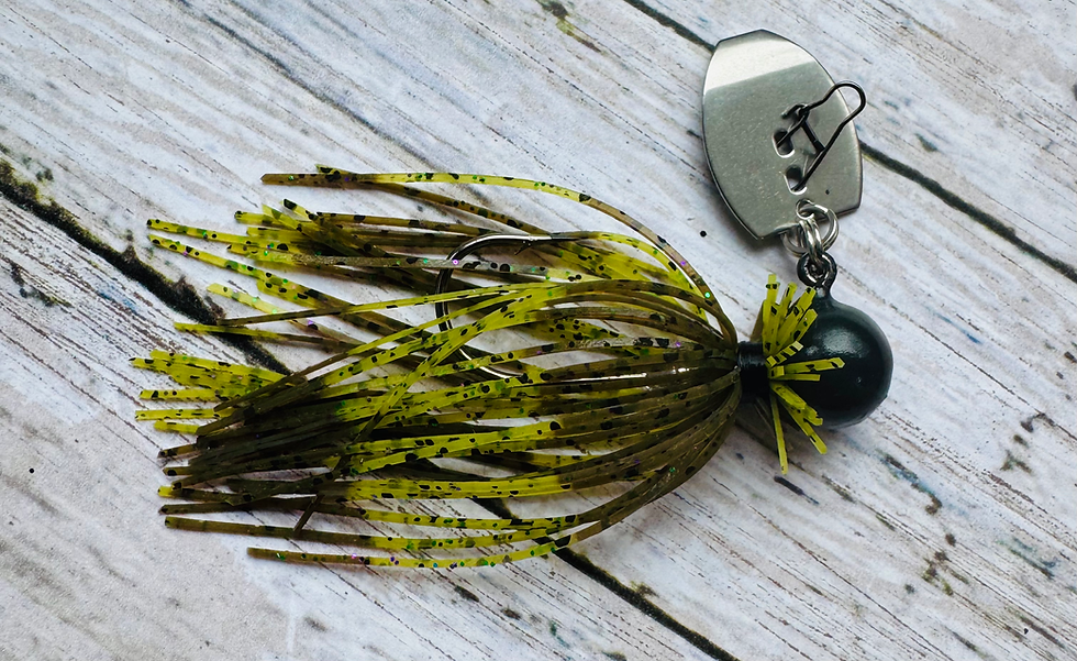Thumbnail: 3/8oz Micro Finesse Bladed Jig