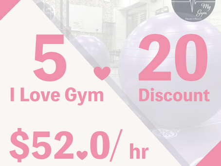 ❤️5.20❤️ I💗Gym Discount