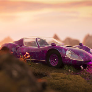 Substrate material Alfa Romeo in Unreal Engine 5