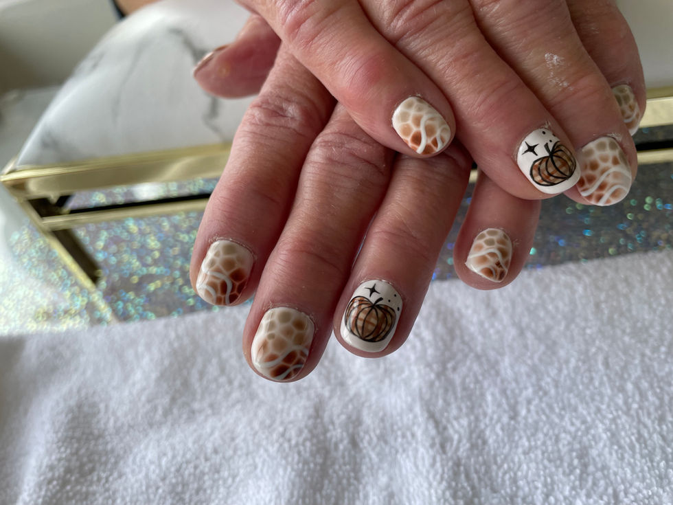 Halloween Nails by Nayeli Gonzalez at Keeping It Cute Salon & Spa in Juneau, WI 53039