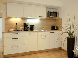 Kueche im Appartement b&b Erna