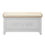 Thumbnail: Chester Dove Grey Large Shoe Storage Trunk and Bench