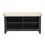 Thumbnail: Chester Charcoal Open Shoe Storage Bench