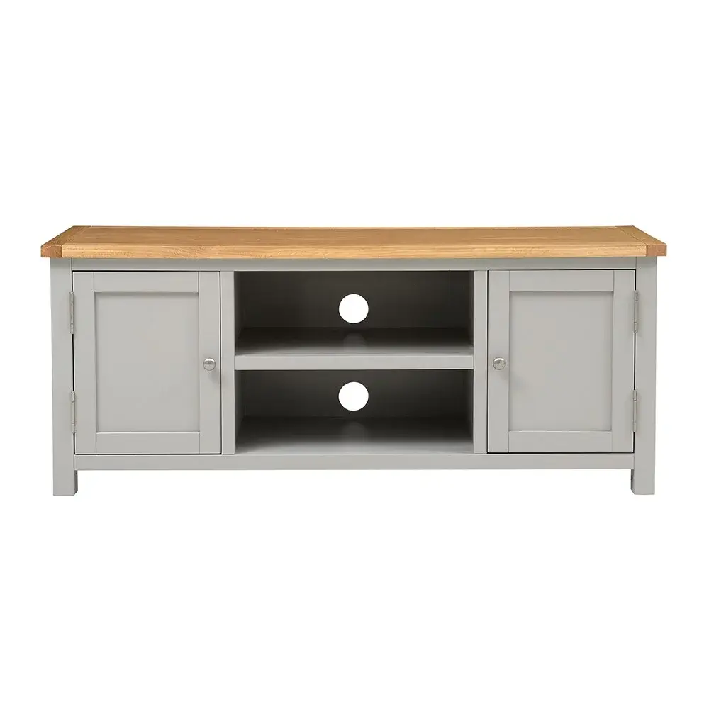 Simply Cotswold Pebble Grey TV Stand up to 50"