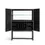 Thumbnail: Lauretta Wine Cabinet Black