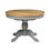 Thumbnail: Sussex Storm Grey 4-6 Seater Round Extending Dining Tabl