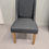 Thumbnail: Padstone Plain Back Dining Chair- Charcoal