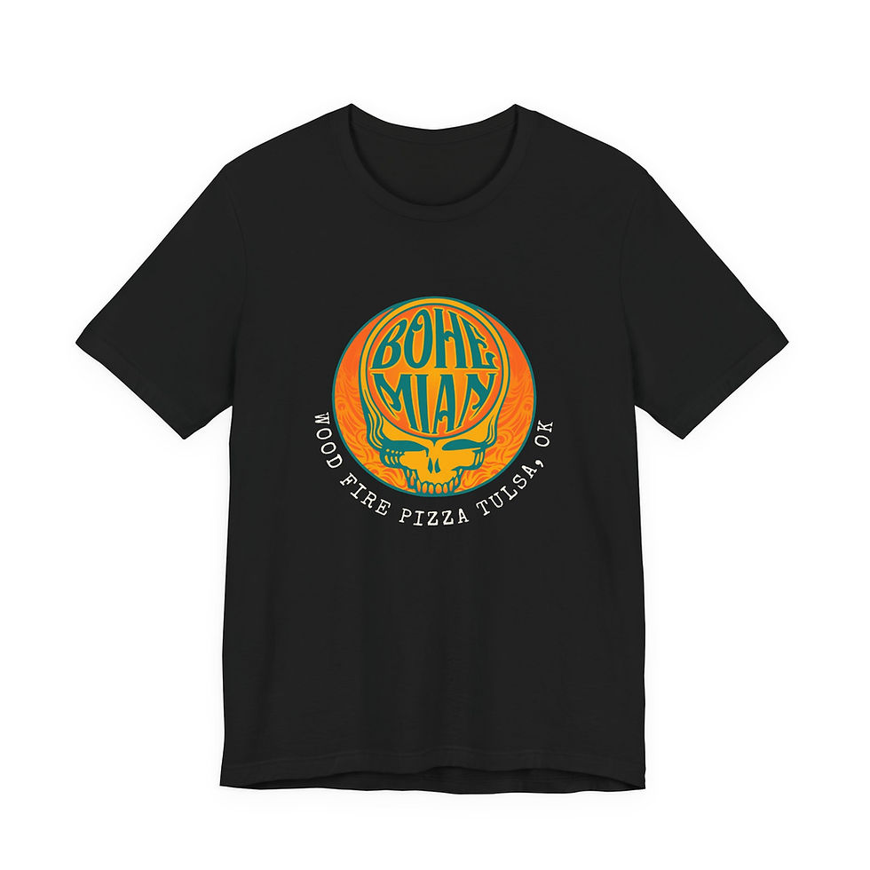 Thumbnail: Bohemian Stealie Skull T-Shirt