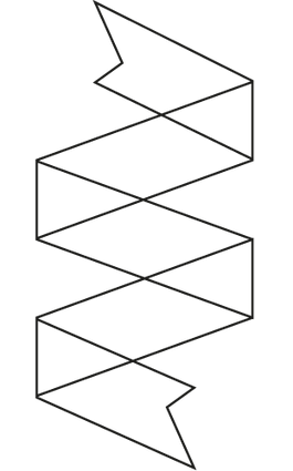 Ribbon Outline