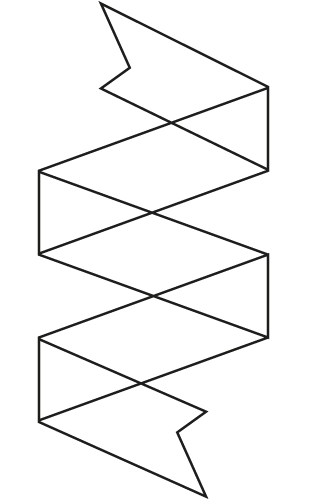 Ribbon Outline