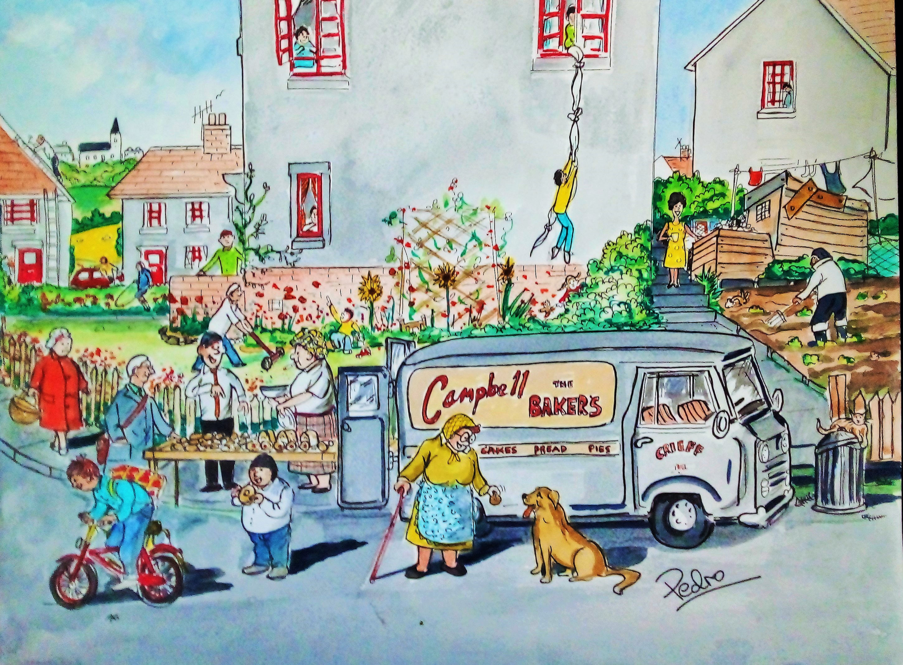 Campbell Baker, Mobile Van, Alligan Road, Crieff