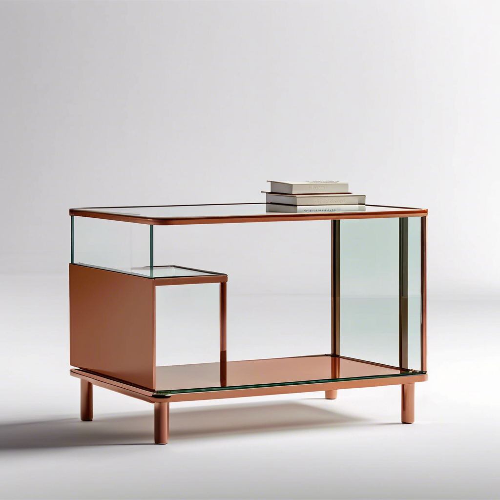 Modern Glass Nightstand