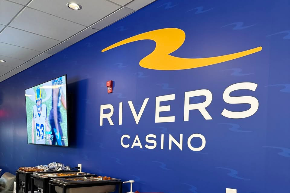 Rivers Casino Wall Vinyl