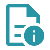 File with Information Popup Symbol