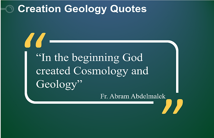 Astronomy and Geology