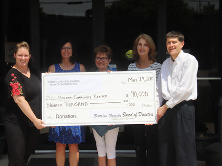 Endries Foundation donates $90,000 to BCC