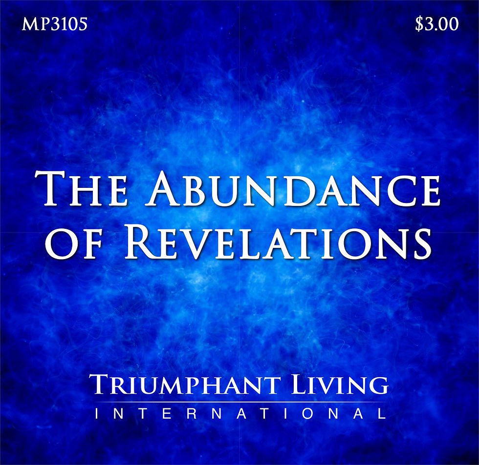 Front Cover of Triumphant Living International Single CD