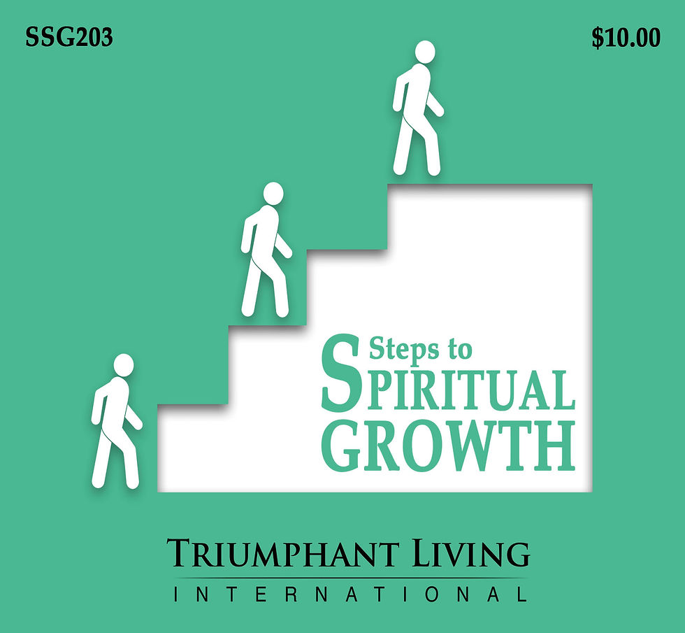 Front Cover of Steps to Spiritual Growth CD Series