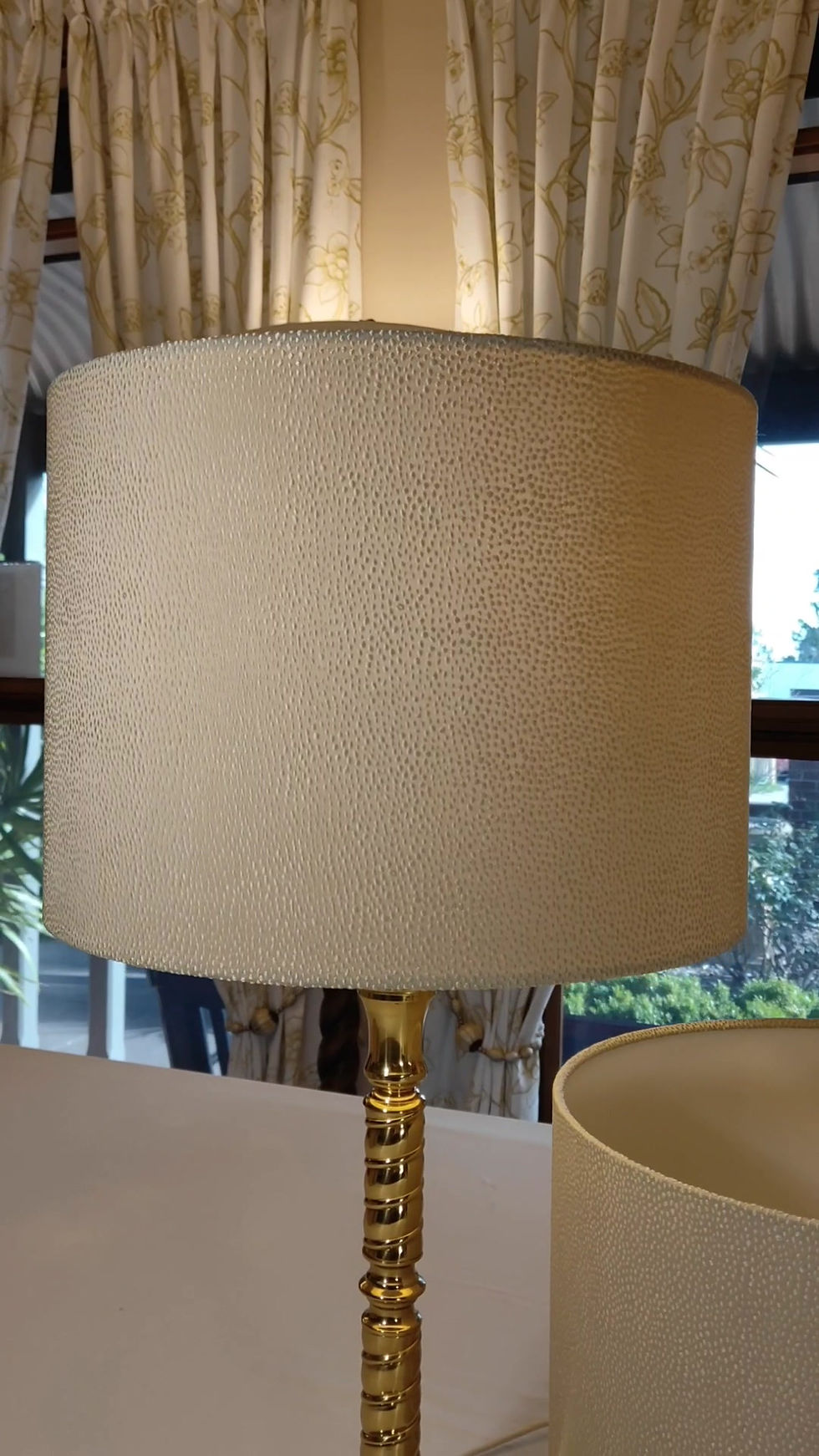 Thumbnail: AL001 - Drum lampshade in Sesame