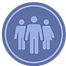 People icon representing 341 adult learners served | South Bay Literacy Council