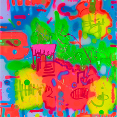 Urban Abstract Artwork by JEFLO International Contemporary Artist