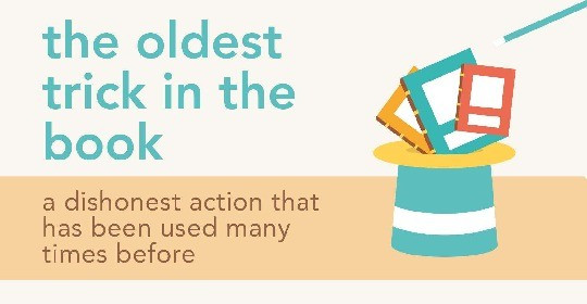 Idioms about books - the oldest trick in the book