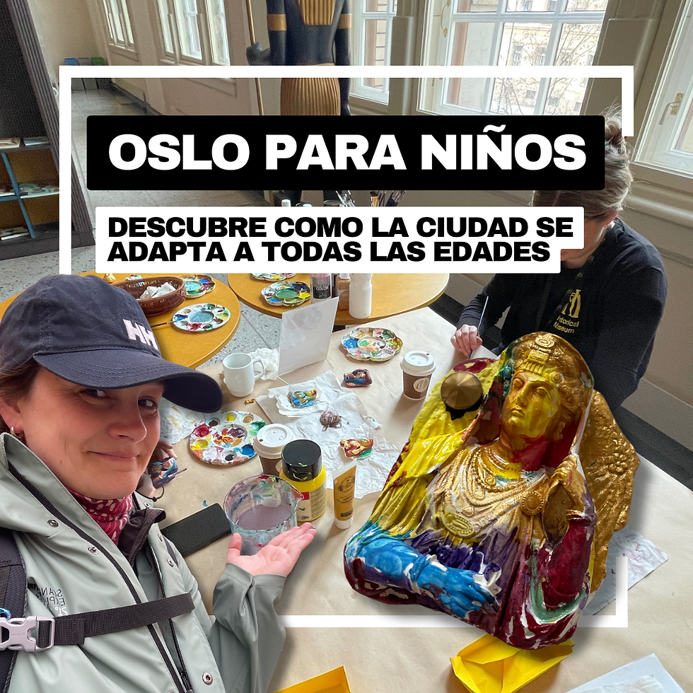 Oslo para niños: Workshops, eventos y actividades.
