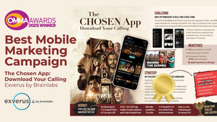 still shots from The Chosen App campaign